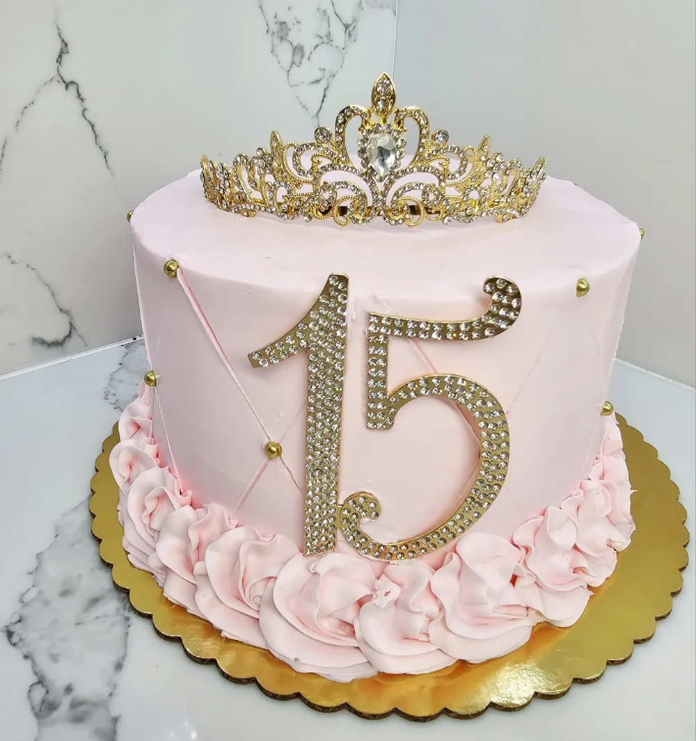 Quince años en rosa de Damaris Delicias