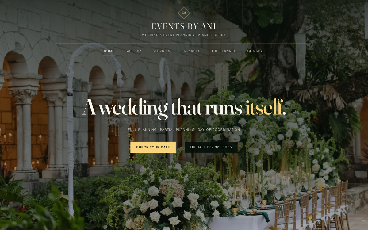 Events by Ani vista en computadora